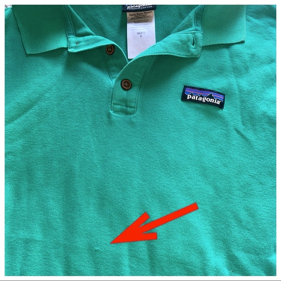 Patagonia Men’s Classic 100% Cotton 3 Button Polo Shirt - Picture 8 of 11
